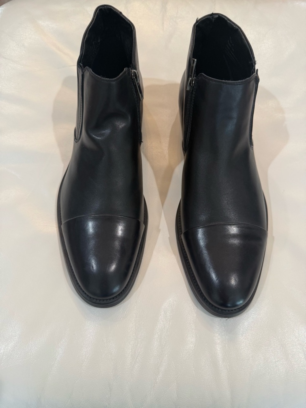 Kenneth Cole Reaction Men's Black Leather Ankle Boots